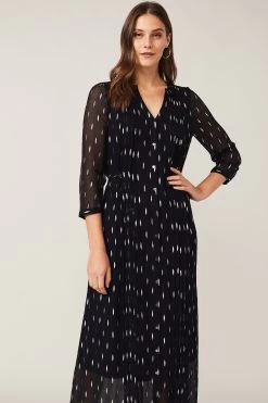 Phase Eight Blue Komal Shimmer Maxi Dress -Fashion Women 174769s3