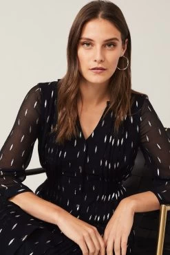 Phase Eight Blue Komal Shimmer Maxi Dress -Fashion Women 174769s4