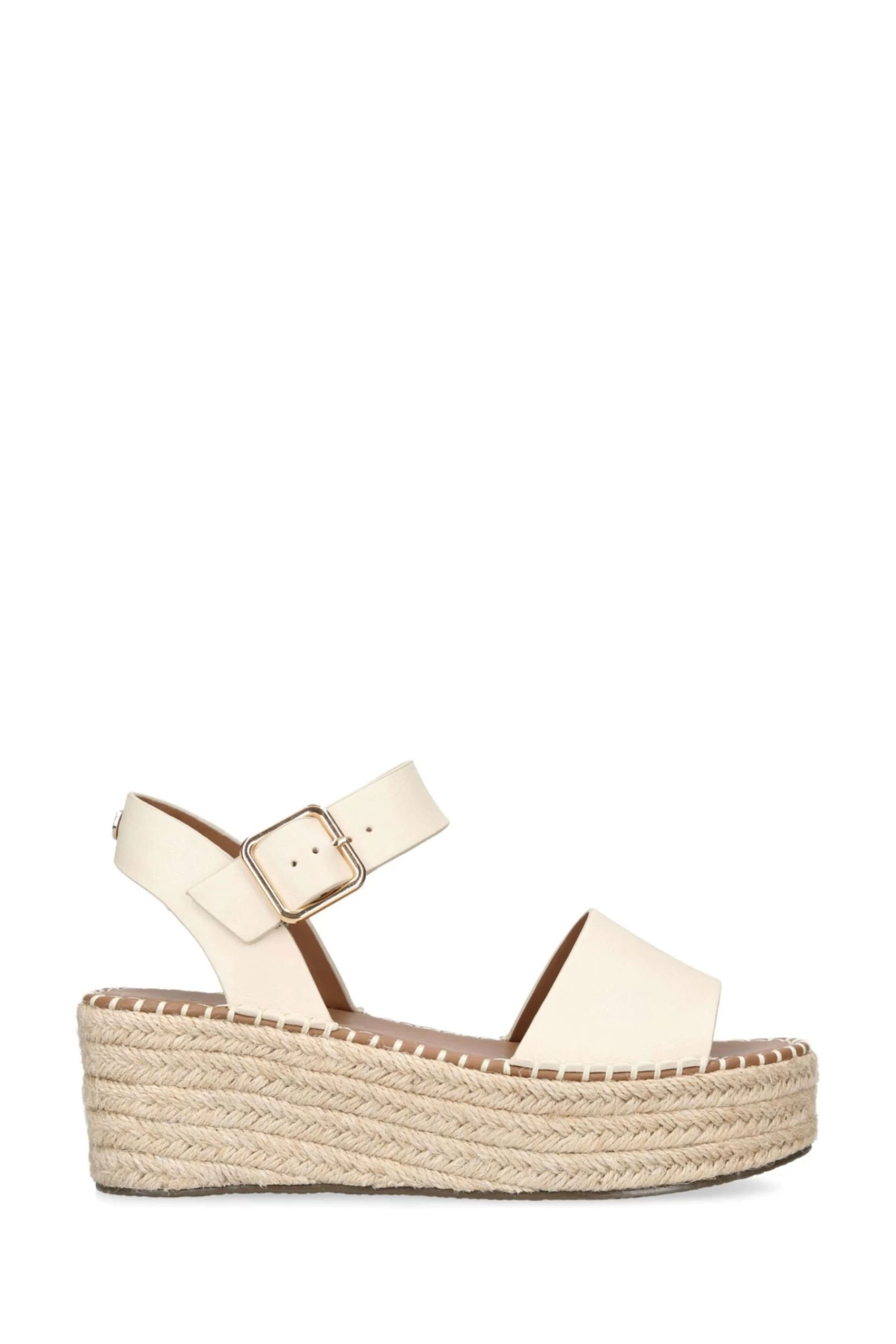 KG Kurt Geiger Cream PIA Sandals 4 KG Kurt Geiger Cream PIA Sandals - Image 2
