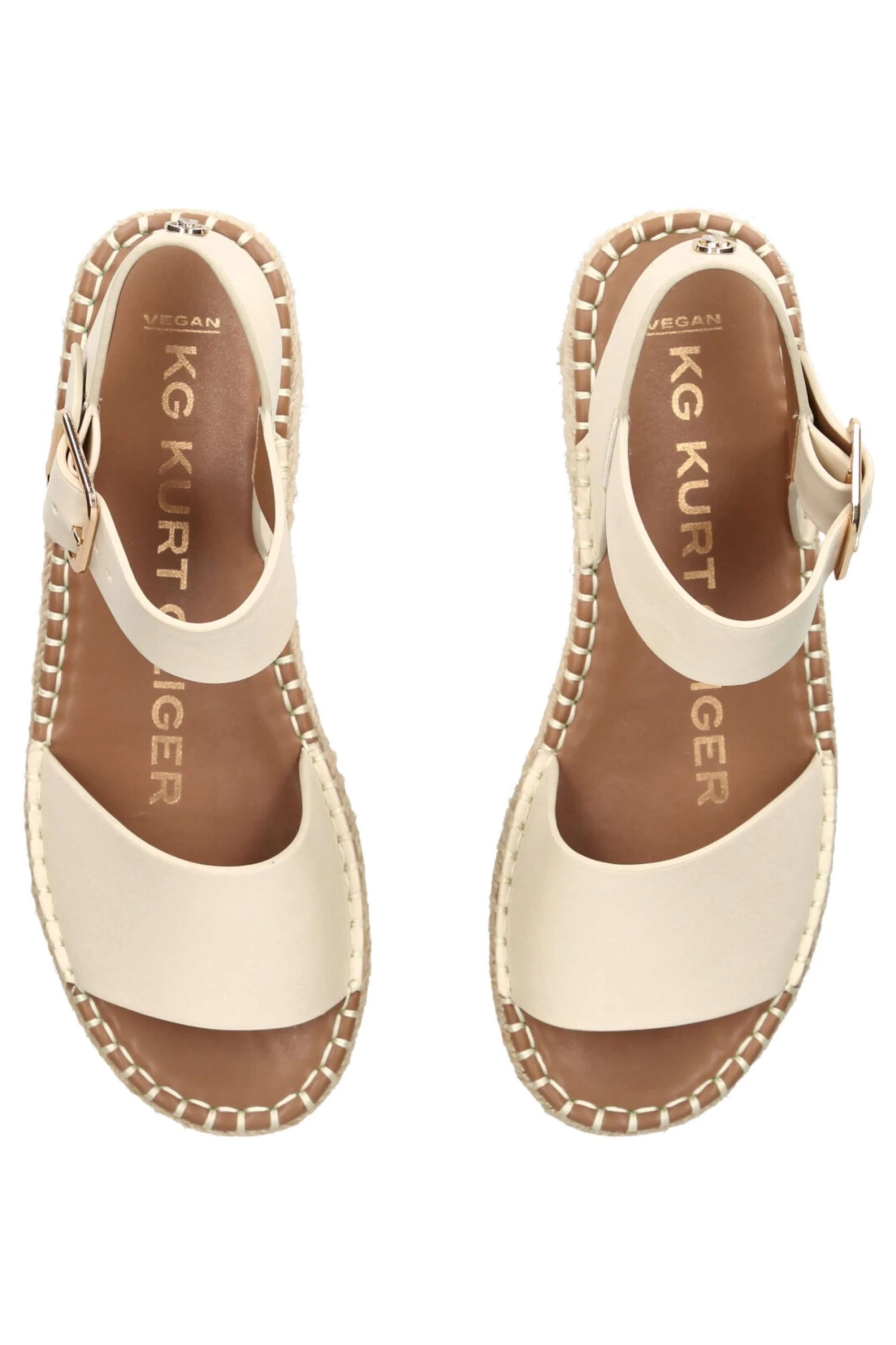 KG Kurt Geiger Cream PIA Sandals 6 KG Kurt Geiger Cream PIA Sandals - Image 4