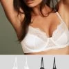 Next Non Pad Full Cup Bras 2 Pack 1 Next Non Pad Full Cup Bras 2 Pack -Fashion Women 192 148s