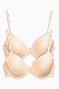 Next Light Pad Full Cup Smoothing T-Shirt Bras 2 Pack -Fashion Women 192 613s5