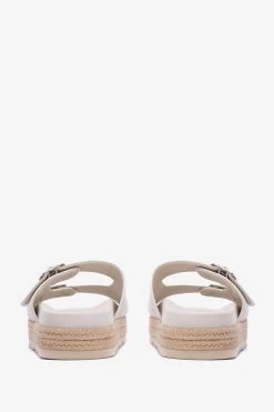 Mint Velvet Mint Velvet Silver Moira Strappy Sliders -Fashion Women 234192s4