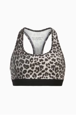 AllSaints Grey Betha Leppo Bralet -Fashion Women 2522U7s5