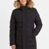 Tog 24 Firbeck Womens Black Long Insulated Jacket -Fashion Women 255544s