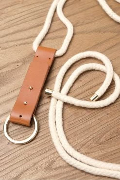 Mint Velvet Cream Rope Detail Belt -Fashion Women 293121s2