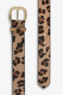 Next Animal Print Leather Animal Jeans Belt -Fashion Women 307819s2