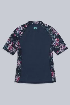 Animal Womens Blue Lucie Recycled Rash Vest -Fashion Women 337561s6