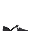Melissa Pointy Stripe Black Bow Matt Shoes -Fashion Women 339265s
