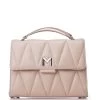 Moda In Pelle Natural Medium M Quilt Shoulder Bag -Fashion Women 348316s