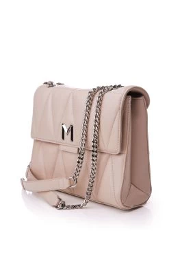 Moda In Pelle Natural Medium M Quilt Shoulder Bag -Fashion Women 348316s3