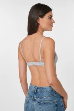 Next Navy Blue/Grey Marl/White First Bras 3 Pack 15 Next Navy Blue/Grey Marl/White First Bras 3 Pack -Fashion Women 383941s3