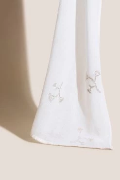 White Stuff Natural Embroidered Cotton Scarf -Fashion Women 406329s3