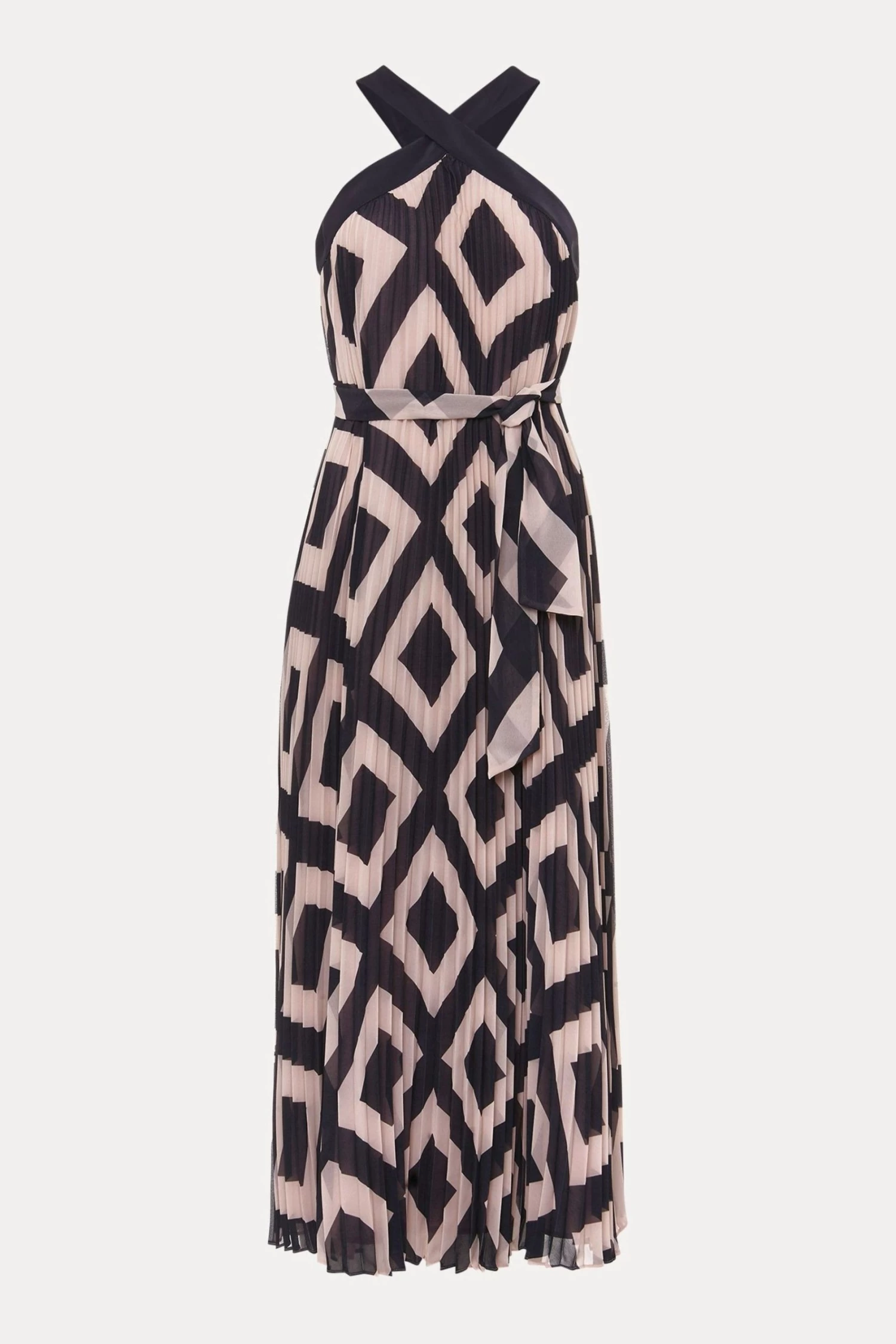 Phase Eight Blue Hestia Diamond Trapeze Maxi Dress 8 Phase Eight Blue Hestia Diamond Trapeze Maxi Dress - Image 6