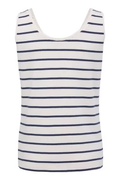 Celtic & Co. White V-Neck Vest Top -Fashion Women 420978s5