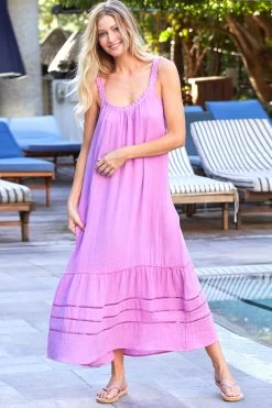 Aspiga Pink Frankie Maxi Dress