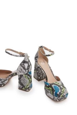 MbyModa Platform Heeled Mary Jane Shoes -Fashion Women 429686s3