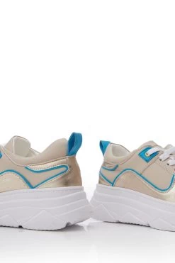 MbyModa Chunky Sole Lace Up Trainers -Fashion Women 430116s4