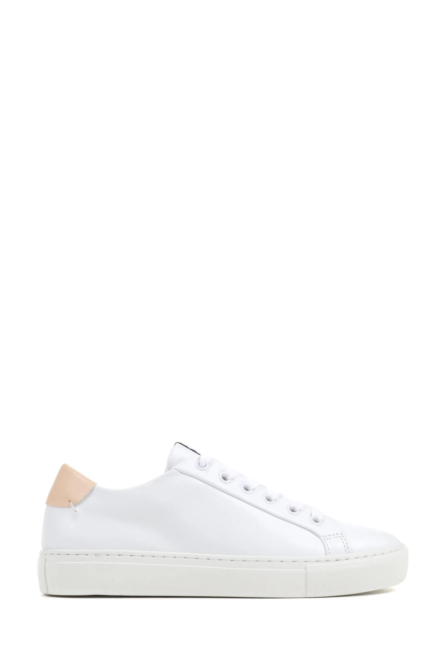 Jones Bootmaker Consciously Crafted Tillie Apple White Leather Trainers 3 Jones Bootmaker Consciously Crafted Tillie Apple White Leather Trainers