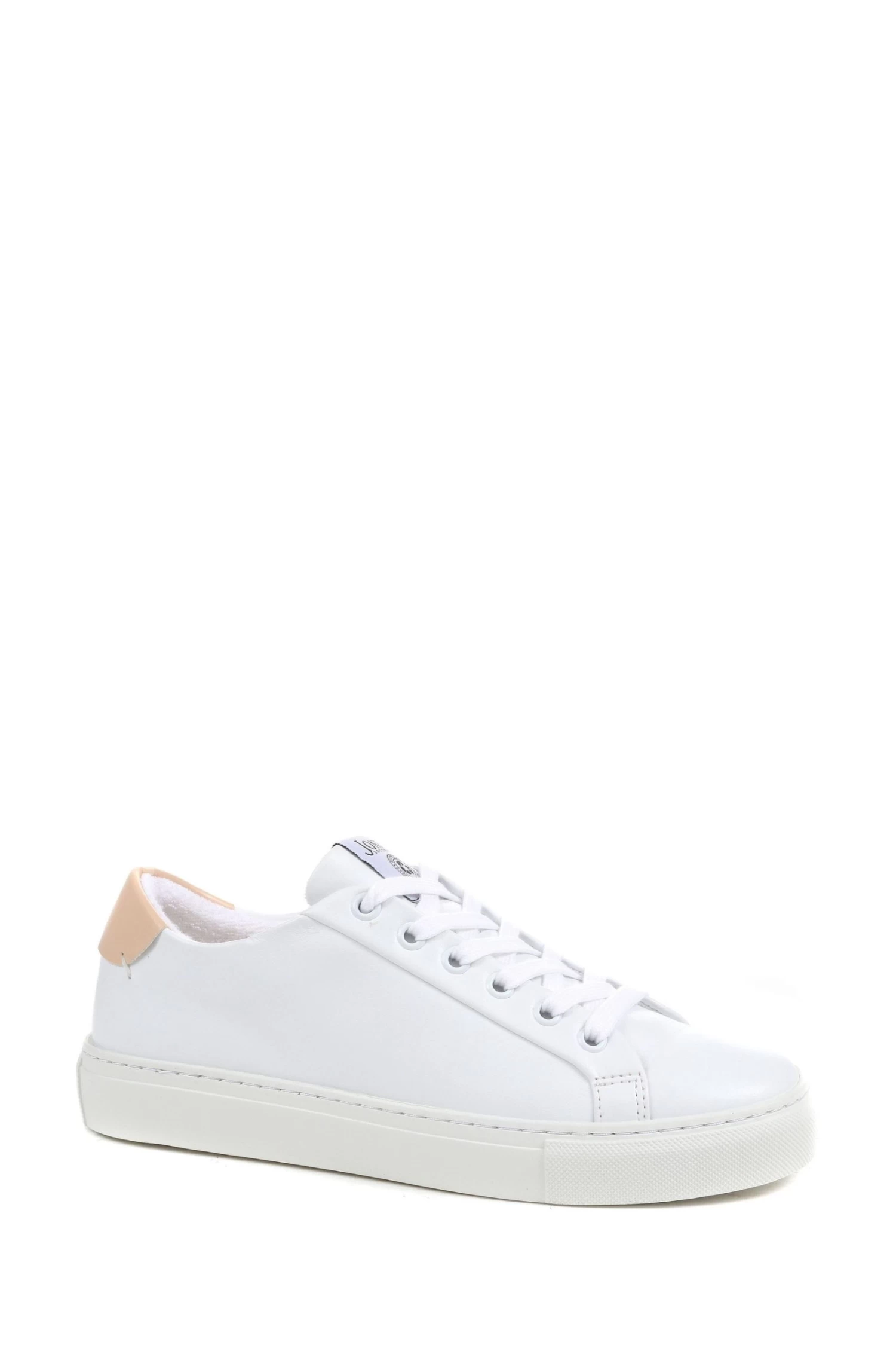 Jones Bootmaker Consciously Crafted Tillie Apple White Leather Trainers 4 Jones Bootmaker Consciously Crafted Tillie Apple White Leather Trainers - Image 2