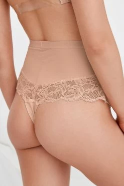 Next Tummy Control Light Shaping High Waist Thongs 2 Pack -Fashion Women 528 229s3