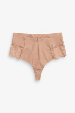 Next Tummy Control Light Shaping High Waist Thongs 2 Pack -Fashion Women 528 229s6