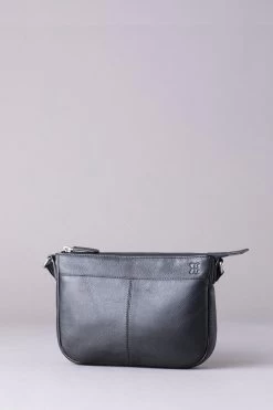 Lakeland Leather Small Black Cross-Body Bag