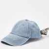 Oliver Bonas Blue Floral Bow Blue Denim Cap Hat -Fashion Women 540867s