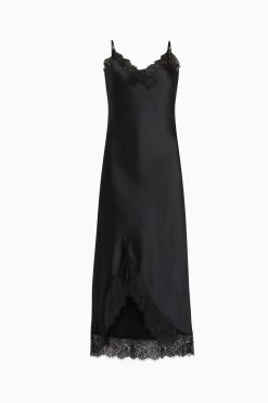 AllSaints Praia Black Dress -Fashion Women 548545s5