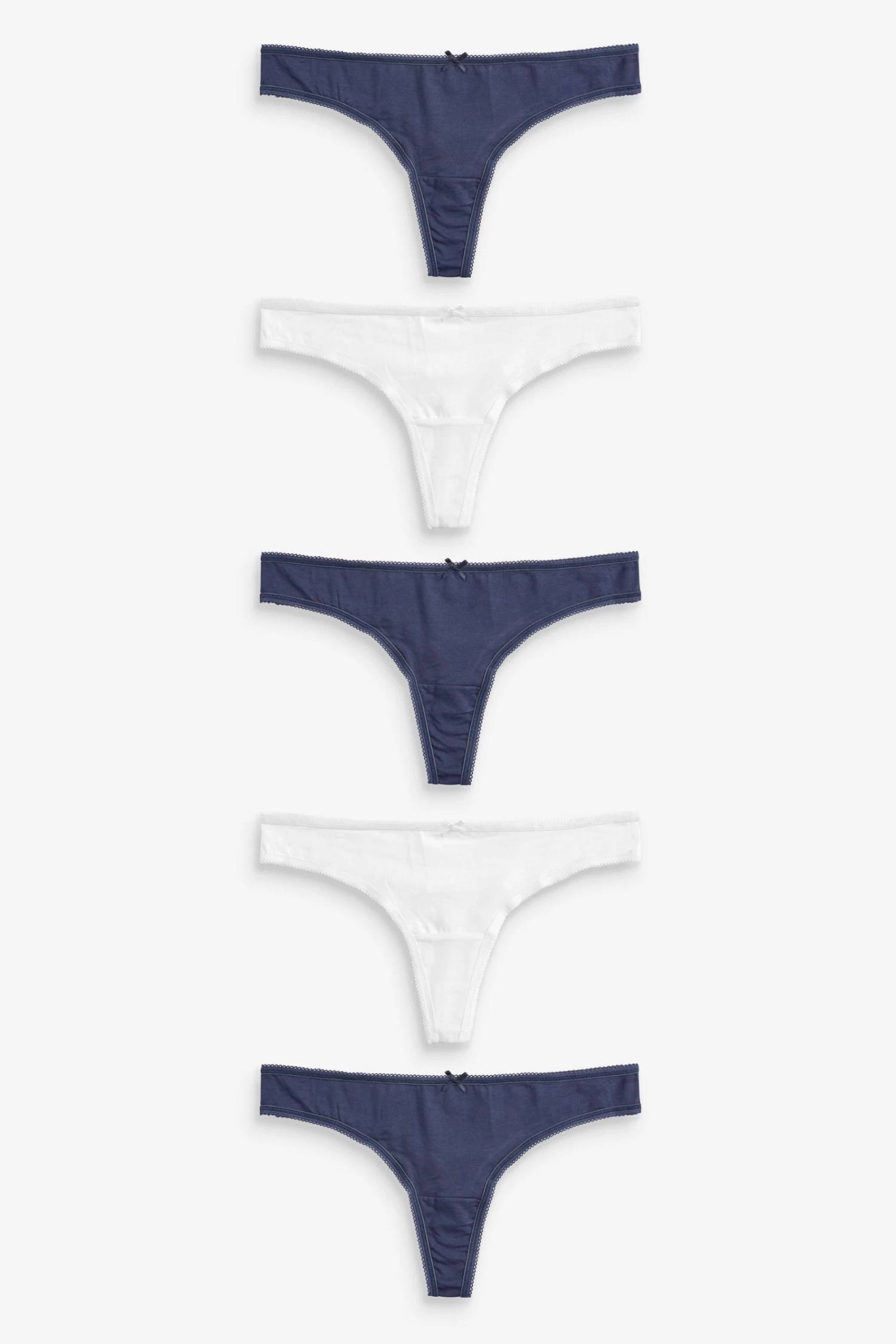 Next Cotton Knickers 5 Pack 3 Next Cotton Knickers 5 Pack - Image 2