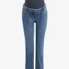 Next Dark Blue Maternity Straight Leg Jeans -Fashion Women 5FX476s