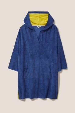 White Stuff Blue Karla Towelling Robe -Fashion Women 617094s5