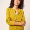 White Stuff Yellow Lulu Cardigan -Fashion Women 636075s