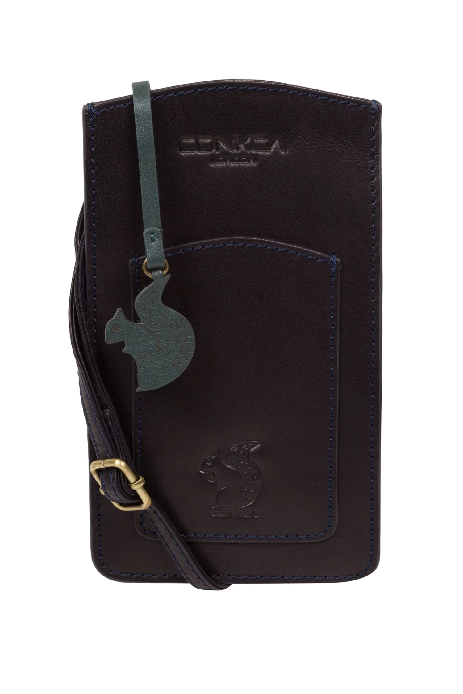 Conkca Siren Leather Cross-Body Phone Bag 3 Conkca Siren Leather Cross-Body Phone Bag