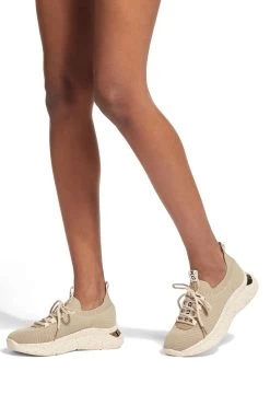 KG Kurt Geiger Kaker Speckle Nude Trainers -Fashion Women 7159T9s5