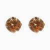 Next Plated Cubic Zirconia Stud Earrings