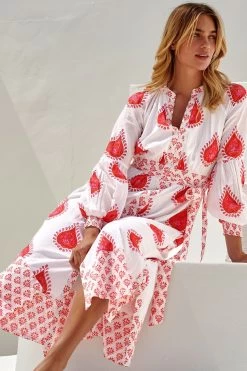 Aspiga Red Cara Dress 11 Aspiga Red Cara Dress -Fashion Women 768811s3