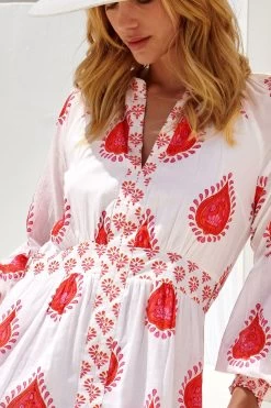 Aspiga Red Cara Dress 12 Aspiga Red Cara Dress -Fashion Women 768811s4