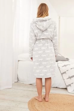Grey Mr Fox Scion At Next Dressing Gown 14 Grey Mr Fox Scion At Next Dressing Gown -Fashion Women 770 413s3