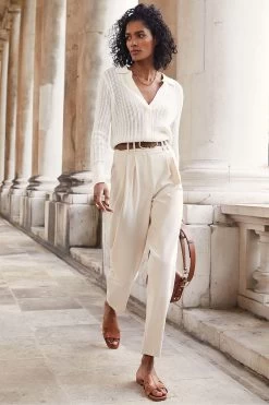 Mint Velvet Tapered Trousers