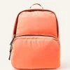 Accessorize Orange Nylon Backpack -Fashion Women 796020s