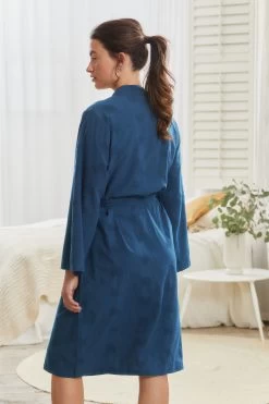 Next Cotton Embroidery Robe -Fashion Women 7TR 441s4