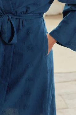 Next Cotton Embroidery Robe -Fashion Women 7TR 441s5