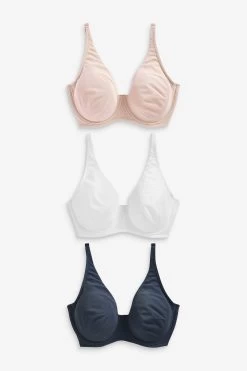 Next DD+ Cotton Blend Bras 3 Pack 13 Next DD+ Cotton Blend Bras 3 Pack -Fashion Women 831918s2