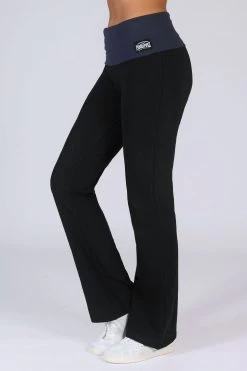 Pineapple Womens Black Fold Waistband Jersey