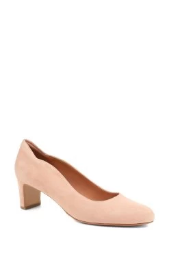 Jones Bootmaker Nude Zoey Leather Court Shoes -Fashion Women 860782s3
