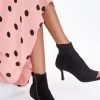 Next Black Forever Comfort® Peep Toe Heeled Shoe Boots -Fashion Women 904 607s