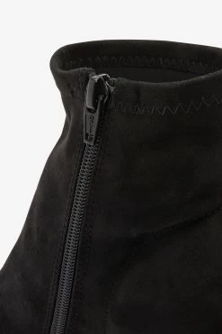 Next Black Forever Comfort® Peep Toe Heeled Shoe Boots -Fashion Women 904607s5