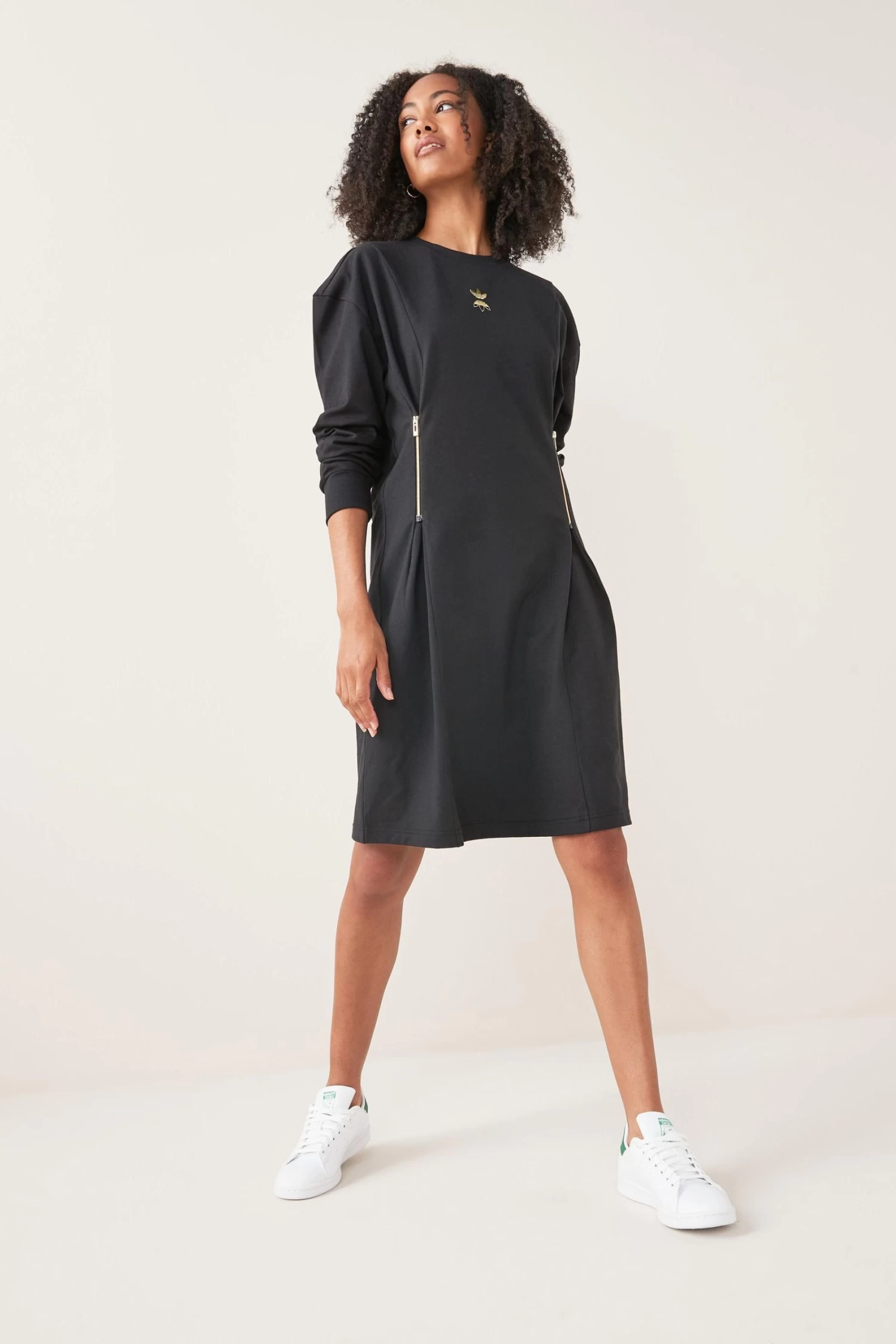 Adidas Originals Modular Zip Long Sleeve Dress 3 Adidas Originals Modular Zip Long Sleeve Dress