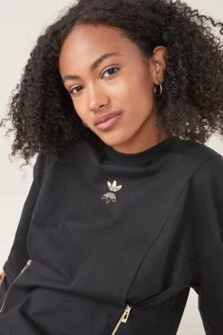 Adidas Originals Modular Zip Long Sleeve Dress 10 Adidas Originals Modular Zip Long Sleeve Dress -Fashion Women 959143s4